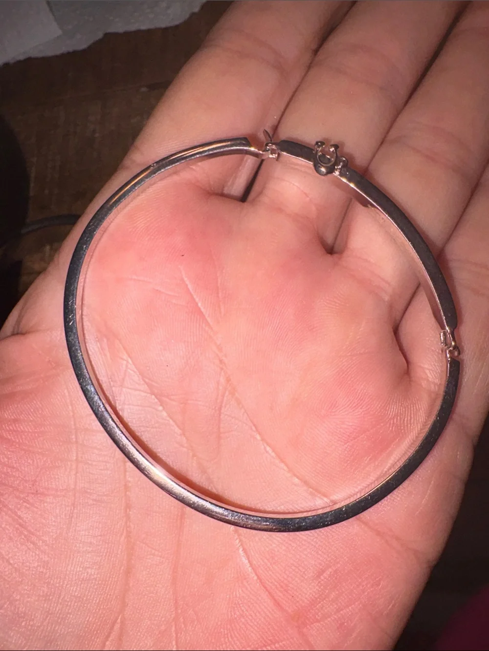 COACH Silver Crystal Pavé Bar Bracelet!!! Hanging C charm